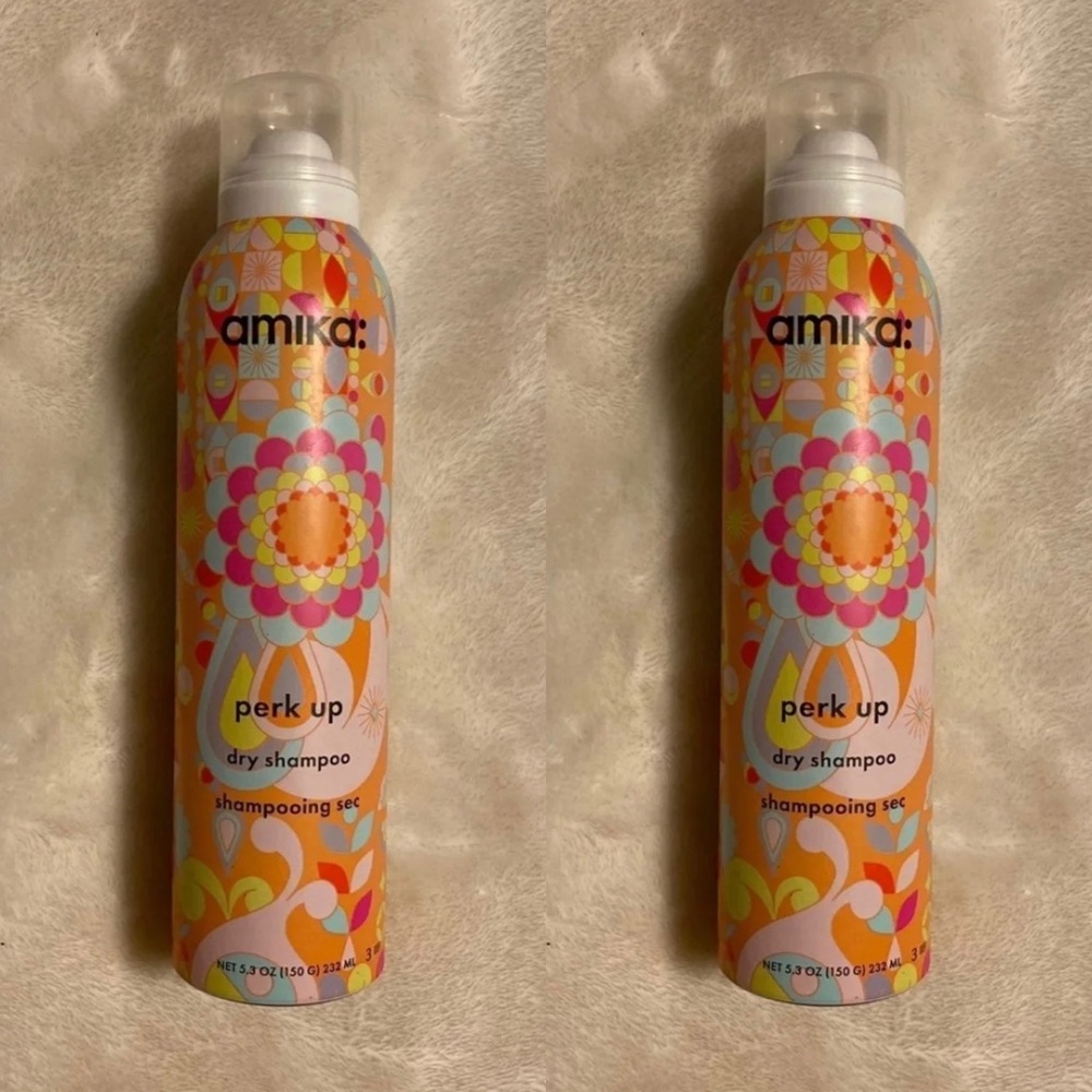Amika Perk Up Dry Shampoo 5.3 oz DUO